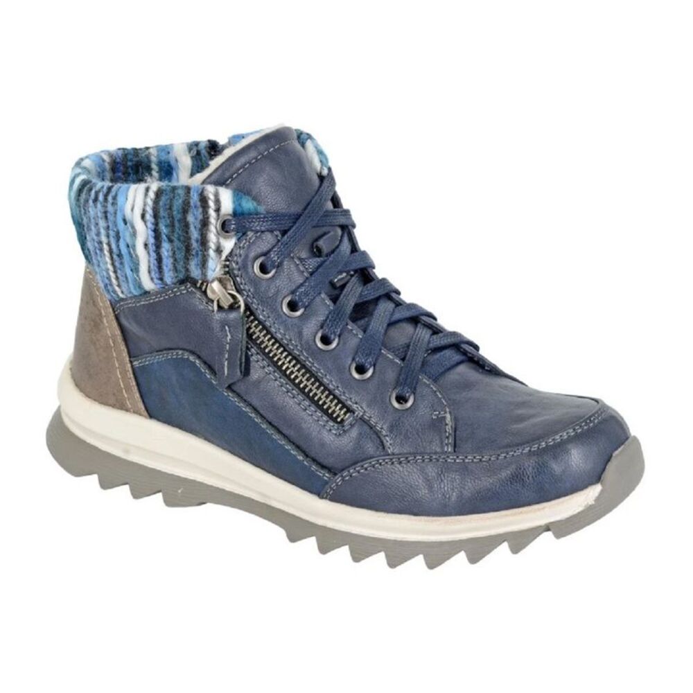 Cipriata Womens/Ladies Erte Boots / Navy